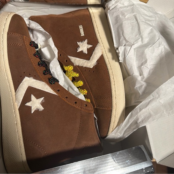Converse Barriers x Pro Leather The North Star . Men Sz 7 . Women Sz 8.5 - Picture 3 of 4